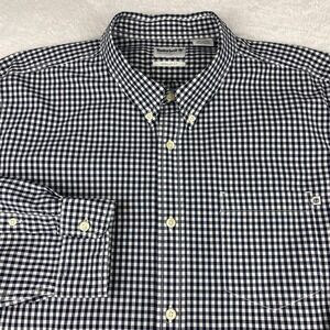 Timberland Shirt Mens XXL Buffalo Check Regular Fit Long Sleeves